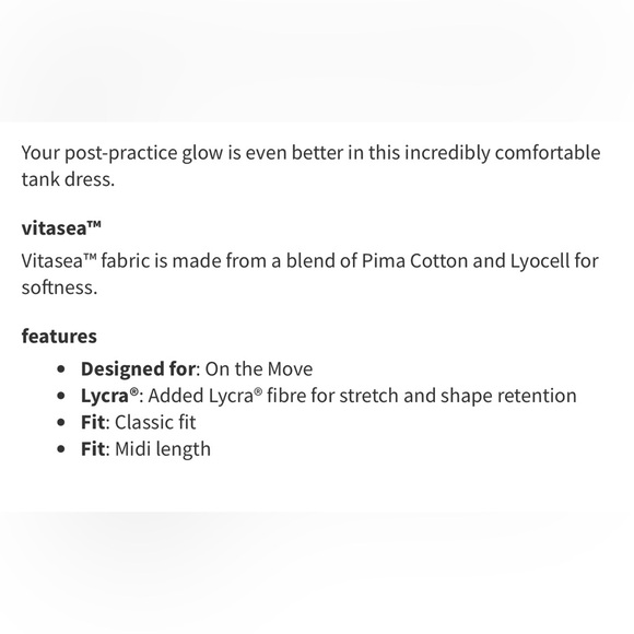 Women’s Lululemon All Yours Tank Maxi Dress *Wash Cloudy Wash Dark Olive Size 10 - Picture 6 of 9